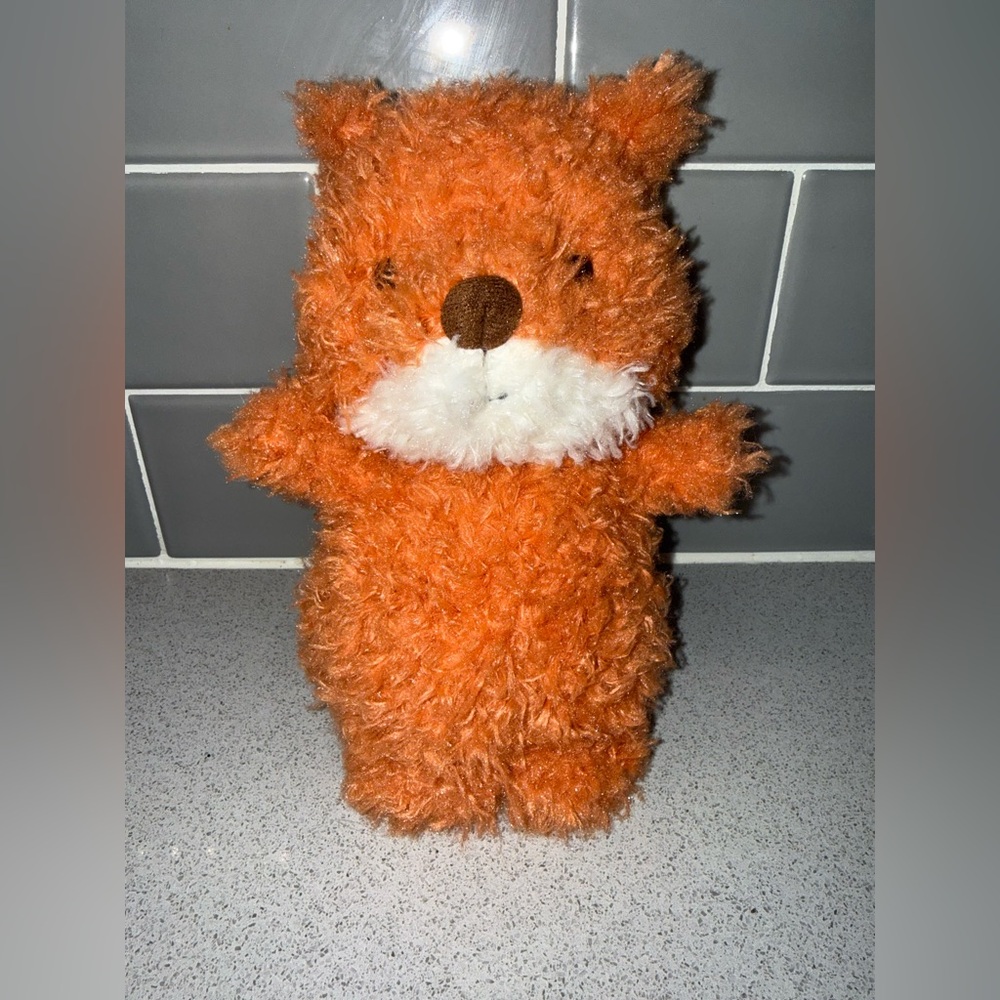 Jellycat Little Fox stuffed animal- Fluffy, Orange, Sold Out - Excellent Cond